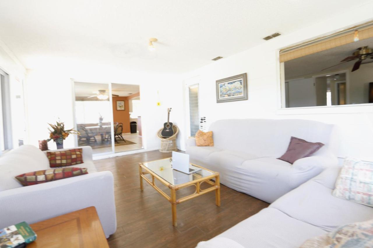 הוילה ניו פורט ריצ'י Private Tropical Waterfront Sanctuary W Pool, Hot Tub & An Island! Pet Friendly מראה חיצוני תמונה